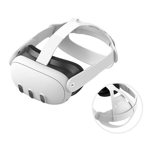 KIWI design Headset Strap Pad Kompatibel mit Quest 3/2 VR-Headset und verbesserte Unterstützung und Reibung Windows 8.1 Weiß mit oculus quest 2 von KIWI design