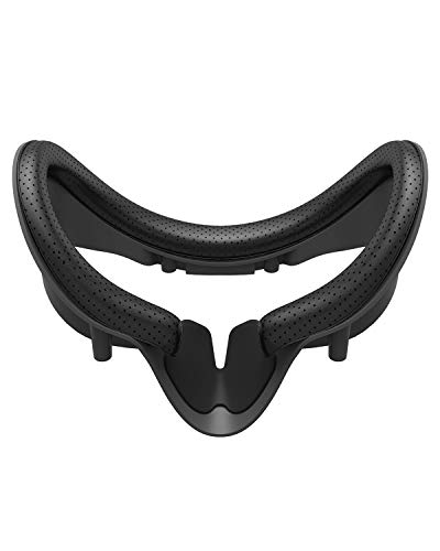 KIWI design VR Facial Interface Bracket für Valve Index Zubehör mit Anti-Leck-Nasenpad & 2 Stück PU-Leder Anti-Schmutz Schweiß-Proof Schaum Face Pad von KIWI design