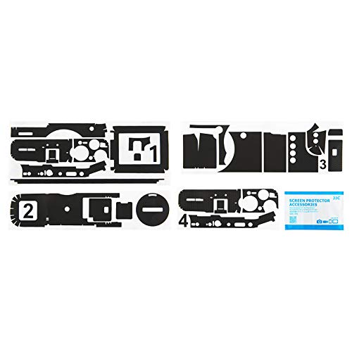 JJC Kameragehäuse Aufkleber Schutzabdeckung für Fujifilm GFX 50R, 3M Anti-Kratz-Aufkleber Decals DSLR Kamera Body Skin Protector Shield JJC Kameragehäuse Aufkleber Schutzabdeckung für Fujifilm GFX 50R, 3M Anti-Kratz-Aufkleber Decals DSLR Kamera Body Skin Protector Shield von KIWIFOTOS