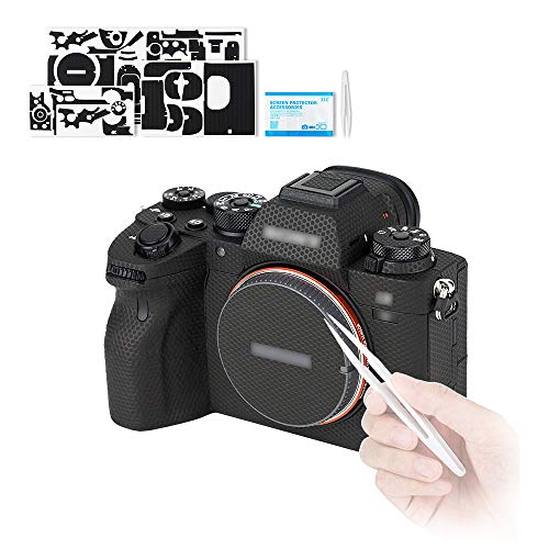 KIWIFOTOS Anti-Kratz-Schutz Aufkleber für Sony A9II A9MK2 Kamera, Rutschfester Abdeckfolie (Matrixmuster) von KIWIFOTOS