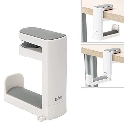 KIWIFOTOS Kopfhörer Ständer Kopfhörerhalter mit 360° drehbarem Headset Halterung Halter, Headphone Stand Schreibtisch Kopfhöreraufhänger Kopfhörer Clip Gaming Headset Halterung - Weiß KIWIFOTOS Kopfhörer Ständer Kopfhörerhalter mit 360° drehbarem Headset Halterung Halter, Headphone Stand Schreibtisch Kopfhöreraufhänger Kopfhörer Clip Gaming Headset Halterung - Weiß von KIWIFOTOS