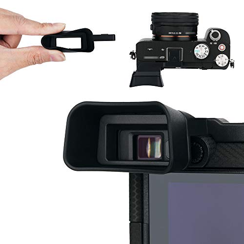 Kiwifotos Augenmuschel Okular kompatibel mit Sony Alpha a7C spiegellose Digitalkamera von KIWIFOTOS