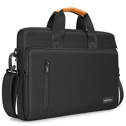 KIZUNA 17 Zoll Laptoptasche Notebook Tasche 17,3" Laptop für 17" Lenovo IdeaPad 3i Gen7/17.3" ThinkBook Plus 17/LG Gram 17/ASUA Vivobook 17/Razer & MSI 17/Dell X17 R1/HP Sleeve Hülle Case Bag,Schwarz von KIZUNA