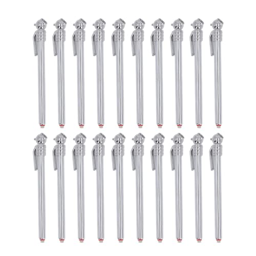 Bleistift-Reifendruckmessgeräte, 20-teiliges Bleistift-Reifendruckmessgeräte-Set, hochpräzise tragbare Luftdruckmessgeräte für Autos, LKWs und Fahrräder, Messungen von 1 bis 7 kg von KJAOYU