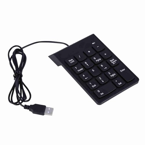 KJAOYU USB -Nummernpads, numerische Tastatur Numpad 18 Tasten tragbar, USB -Numerik -Tastatur - -Nummer, 18 Tasten Numpad für Laptop- und Desktop -Verwendung für Buchhaltung, KJAOYU USB -Nummernpads, numerische Tastatur Numpad 18 Tasten tragbar, USB -Numerik -Tastatur - -Nummer, 18 Tasten Numpad für Laptop- und Desktop -Verwendung für Buchhaltung, von KJAOYU