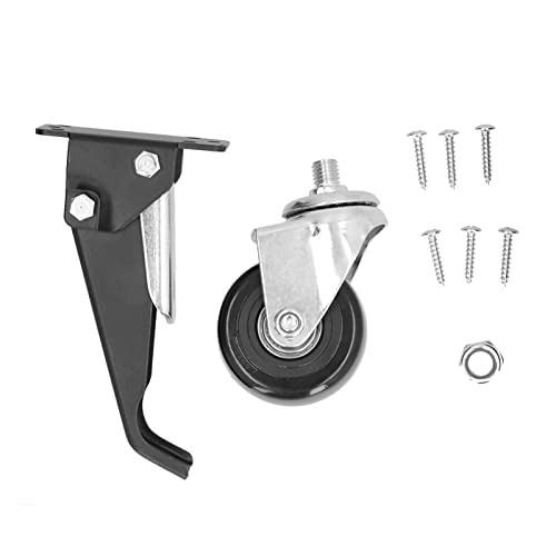 STEM Casters, Caster, vielseitig 65 mm/2,6 -Zoll -Stammrollen - 360 ° Rotation niedriger Geräuschsteuer Möbelgeräte für Arbeitbänke, Trolleys und mehr - ideal für die Industrie von KJAOYU
