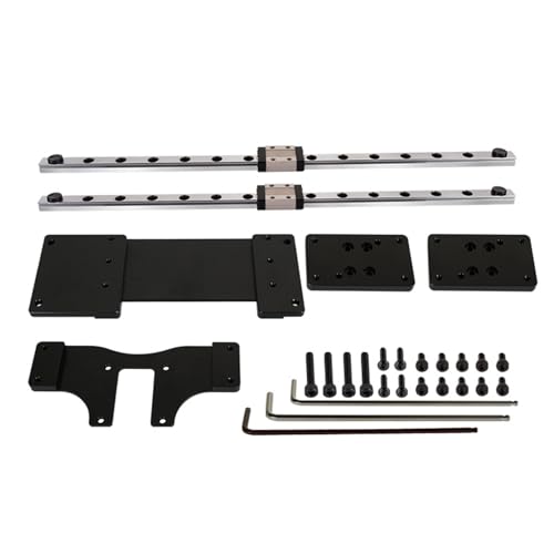KJDKNC Precisions Linears Schienenführung Für Ender3 V3SE 3D Drucker Y Achsen Upgrades Um Blockieren Und Verrutschen Zu Verhindern von KJDKNC