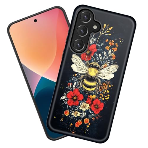 KJFHDJFDH Schutzhülle für Galaxy A26 5G, strapazierfähig, stoßfest, weiches Silikongummi und Hartplastik, Hybrid-Schutzhülle für Samsung Galaxy A26 5G 6,7 Zoll 2025, Biene in den Blumen KJFHDJFDH Schutzhülle für Galaxy A26 5G, strapazierfähig, stoßfest, weiches Silikongummi und Hartplastik, Hybrid-Schutzhülle für Samsung Galaxy A26 5G 6,7 Zoll 2025, Biene in den Blumen von KJFHDJFDH