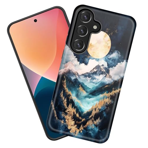 KJFHDJFDH Schutzhülle für Galaxy A26 5G, strapazierfähig, stoßfest, weiches Silikongummi und Hartplastik, Hybrid-Schutzhülle für Samsung Galaxy A26 5G 6,7 Zoll 2025, Moon Mountain KJFHDJFDH Schutzhülle für Galaxy A26 5G, strapazierfähig, stoßfest, weiches Silikongummi und Hartplastik, Hybrid-Schutzhülle für Samsung Galaxy A26 5G 6,7 Zoll 2025, Moon Mountain von KJFHDJFDH