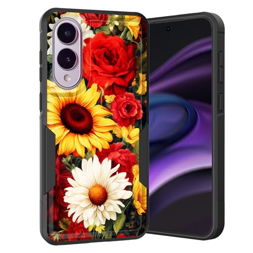 KJFHDJFDH Schutzhülle für Galaxy S25 Edge, zweilagig, Hybrid, strapazierfähig, stoßfest, harter PC + weiche Silikon-Schutzhülle für Samsung Galaxy S25 Edge 2025, Sonnenblumen KJFHDJFDH Schutzhülle für Galaxy S25 Edge, zweilagig, Hybrid, strapazierfähig, stoßfest, harter PC + weiche Silikon-Schutzhülle für Samsung Galaxy S25 Edge 2025, Sonnenblumen von KJFHDJFDH