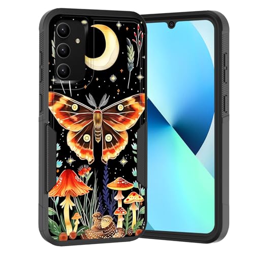KJFHDJFDH Schutzhülle für Samsung Galaxy A35/A55 5G, zweilagig, Hybrid-Hülle, robust, stoßfest, harter PC + weiche Silikon-Schutzhülle für Samsung Galaxy A55 5G/A35 5G 16,8 cm (6,6 Zoll), von KJFHDJFDH