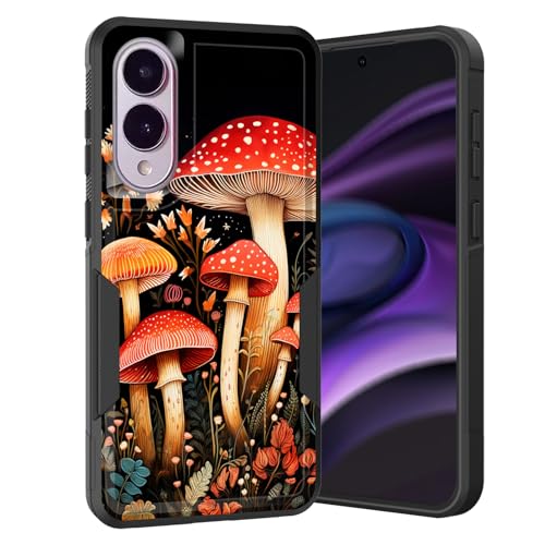 KJFHDJFDH Schutzhülle für Samsung Galaxy S25 Edge 2025, zweilagig, Hybrid, strapazierfähig, stoßfest, harter PC + weiche Silikon-Schutzhülle für Samsung Galaxy S25 Edge 2025, Pilzwald KJFHDJFDH Schutzhülle für Samsung Galaxy S25 Edge 2025, zweilagig, Hybrid, strapazierfähig, stoßfest, harter PC + weiche Silikon-Schutzhülle für Samsung Galaxy S25 Edge 2025, Pilzwald von KJFHDJFDH