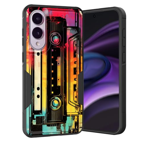 KJFHDJFDH Schutzhülle für Samsung Galaxy S25 Edge 2025, zweilagig, Hybrid, strapazierfähig, stoßfest, harter PC + weiche Silikon-Schutzhülle für Samsung Galaxy S25 Edge 2025, Retro-Kassettenband KJFHDJFDH Schutzhülle für Samsung Galaxy S25 Edge 2025, zweilagig, Hybrid, strapazierfähig, stoßfest, harter PC + weiche Silikon-Schutzhülle für Samsung Galaxy S25 Edge 2025, Retro-Kassettenband von KJFHDJFDH