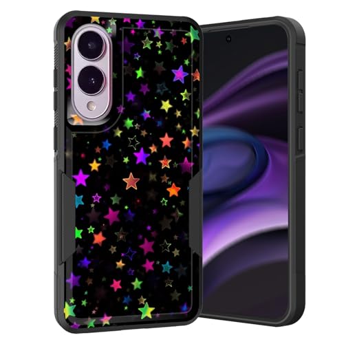 KJFHDJFDH Schutzhülle für Samsung Galaxy S25 Edge 2025, zweilagig, Hybrid, strapazierfähig, stoßfest, harter PC + weiche Silikon-Schutzhülle für Samsung Galaxy S25 Edge 2025, bunte Sterne KJFHDJFDH Schutzhülle für Samsung Galaxy S25 Edge 2025, zweilagig, Hybrid, strapazierfähig, stoßfest, harter PC + weiche Silikon-Schutzhülle für Samsung Galaxy S25 Edge 2025, bunte Sterne von KJFHDJFDH