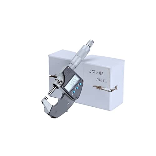 Digital Mikrometer 0,001mm Metrische/Zoll Elektronische externe Mikrometro-Guage-Hartmetallspitze LCD Messschieber Messwerkzeuge 0-100mm(50-75mm) von KJUEQ