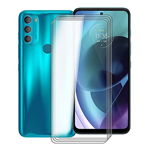 KJYF [4 Stücks Schutzfolie für Motorola Moto G71 5G (6.4"), Hohe Qualität HD Clear Gehärtetem Glass Displayschutzfolie,Gehärtetem Glasfolie Displayschutz 9H Härte. von KJYF