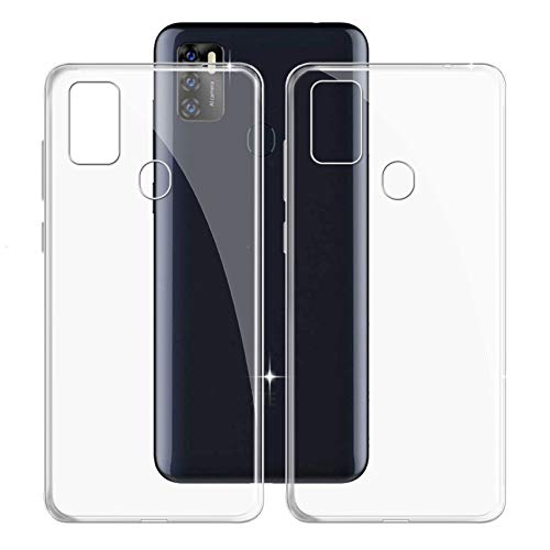 KJYF Handyhülle für ZTE Blade A7s 2020, KJF Transparent Hülle Schale Silikon Schutzhülle Case TPU Tasche Bumper Anti-Kratzen Protective Cover für ZTE Blade A7s 2020 (6.5 Zoll) - [2 Stücke] von KJYF