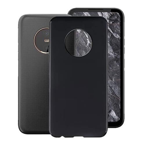 KJYF Hülle für Gigaset GX6 (6.6"), Schwarz Ultra Dünn Weiche Silikon Case, Stoßfest Gefrostet TPU Tasche Cover, Anti-Kratzer Schutzhülle für Gigaset GX6 - Einfach von KJYF