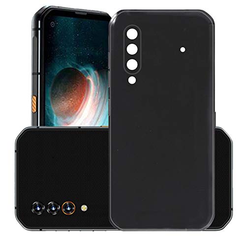 KJYF Schutzhülle Schale für Blackview BL6000 Pro 5G (6.36"), Hülle Tasche Silikon Case Schwarz TPU Cover Bumper Anti-Kratzen Protective für Blackview BL6000 Pro 5G - Schwarz von KJYF