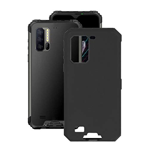 KJYF Schutzhülle Schale für Ulefone Armor 7 (6.30"), Hülle Tasche Silikon Case Schwarz TPU Cover Bumper Anti-Kratzen Protective für Ulefone Armor 7 - Schwarz von KJYF