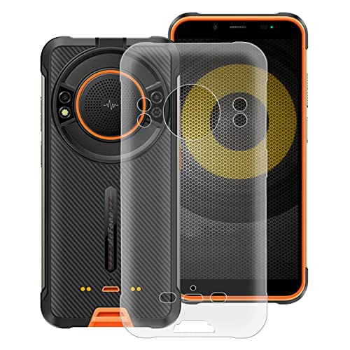 KJYF für Ulefone Power Armor 16 Pro Hülle, Ultra Dünne Weiche Silikon Stoßfest Cover Schutzhülle Anti-Kratzen Kristall Case Protective Handyhülle für Ulefone Power Armor 16 Pro (5.93") - Transparent von KJYF