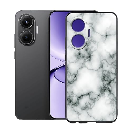 KJYFOANI Handyhülle für Xiaomi Redmi Turbo 4 Pro (6.83"),Schwarz Ultra Dünn Weiche Silikon TPU Schutzhülle, Stoßfest Kratzfest Bumper Hülle für Xiaomi Redmi Turbo 4 Pro - Marmor von KJYFOANI