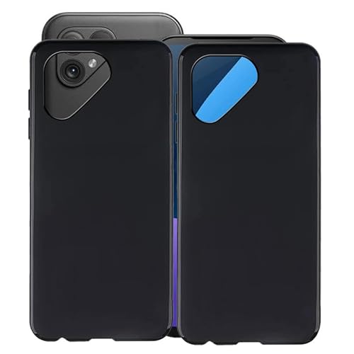 KJYFOANI Hülle für Fairphone 5 (6.46"), Schwarz Ultra Dünn Weiche Silikon TPU Case, Stoßfest FallSchutz Schutzhülle Cover, Anti-Kratzer Handyhülle für Fairphone 5 - [2 Pack] von KJYFOANI