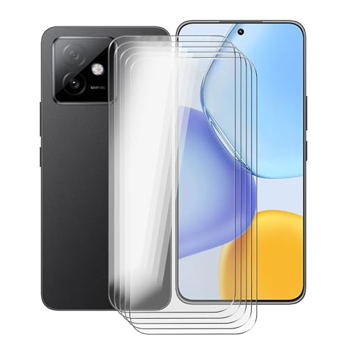 KJYFOANI Transparent Schutzfoli Hülle für Honor X60 GT (6.70"), Blasenfrei, Hohe Definition, Hohe Empfindlichkeit, 9H Härtegrad Displayschutzfolie für - [5 Stück] von KJYFOANI
