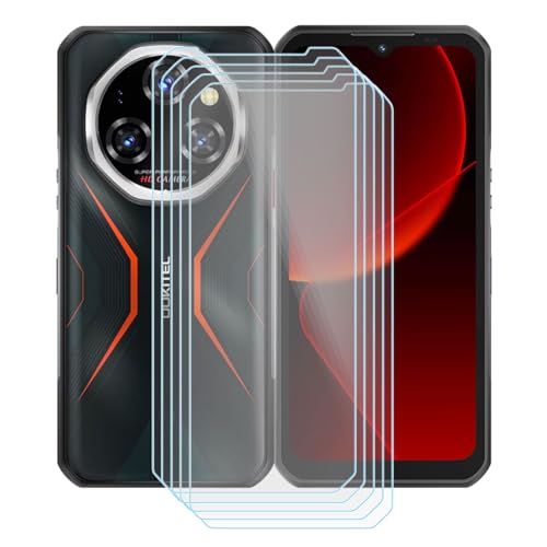 KJYFOANI Transparent Schutzfoli Hülle für Oukitel WP500 Pro (6.60"), Blasenfrei, Hohe Definition, Hohe Empfindlichkeit, 9H Härtegrad Displayschutzfolie für - [5 Stück] von KJYFOANI