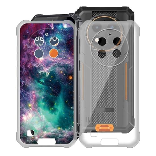 KJYFOANI für Oukitel WP28 Handyhülle, Stoßfeste Weiche Case TPU-Silikon Schutzhülle, Transparent Kratzfeste Rückseite Hülle für Oukitel WP28 (6.52") - [2 Stücke] von KJYFOANI