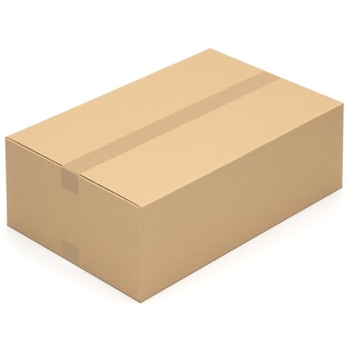 15 Faltkartons 590 x 390 x 200mm Stabile 2-Wellig Karton für Warensendung und Verpackung von KK Verpackungen