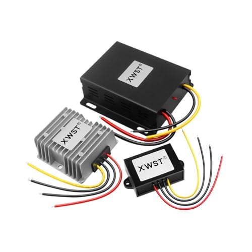 DC DC Konverter 5V 6V 8V 9V 11V auf 12V 1A 2A 4A 5A 8A 10A 15A 20A Step Up Boost Power Converter Spannungsregler für Auto LED (5A 75 Schwarz) von KKCZOFMJ