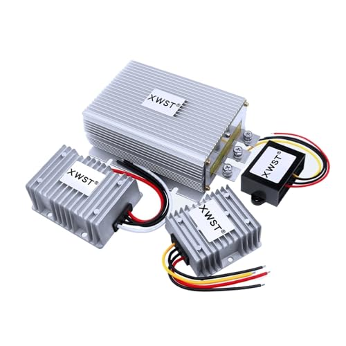 DC DC Wandler, 24 V Step, bis zu 48 V Boost, Solar-Wechselrichter, 1 ~ 40 A, Spannungsregler, 24 V auf 48 V Modul, wasserdicht (20 A Aluminium Pro M) von KKCZOFMJ