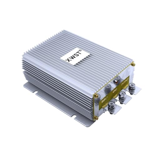 KKCZOFMJ DC DC-Boost-Konverter 12 V auf 24 V 25 A 30 A Step-up-Netzteil Wechselrichter 600 W 720 W Spannungsreglermodul CE for Autos LKW LED(25A Aluminum Pro M) von KKCZOFMJ
