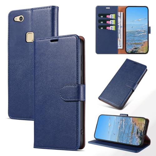KKEIKO Handyhülle für Huawei P10 Lite Hülle, Magnet Klappbar Handyhülle mit Kartenfach, PU Leder Stoßfest Schutzhülle für Huawei P10 Lite, Blau KKEIKO Handyhülle für Huawei P10 Lite Hülle, Magnet Klappbar Handyhülle mit Kartenfach, PU Leder Stoßfest Schutzhülle für Huawei P10 Lite, Blau von KKEIKO