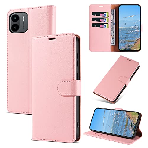 KKEIKO Hülle Kompatibel mit Xiaomi Redmi A1, Magnet Klappbar Handyhülle mit Kartenfach, PU Leder Stoßfest Schutzhülle für Xiaomi Redmi A1, Rosa KKEIKO Hülle Kompatibel mit Xiaomi Redmi A1, Magnet Klappbar Handyhülle mit Kartenfach, PU Leder Stoßfest Schutzhülle für Xiaomi Redmi A1, Rosa von KKEIKO