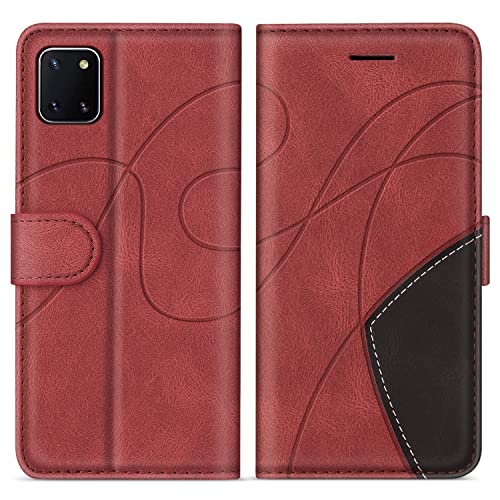 KKEIKO Hülle für Galaxy Note 10 Lite, PU Leder Schutzhülle für Samsung Galaxy Note 10 Lite/Galaxy A81 / Galaxy M60S, Kratzfestes Brieftasche Handyhülle mit Kartenfächern, Rot KKEIKO Hülle für Galaxy Note 10 Lite, PU Leder Schutzhülle für Samsung Galaxy Note 10 Lite/Galaxy A81 / Galaxy M60S, Kratzfestes Brieftasche Handyhülle mit Kartenfächern, Rot von KKEIKO