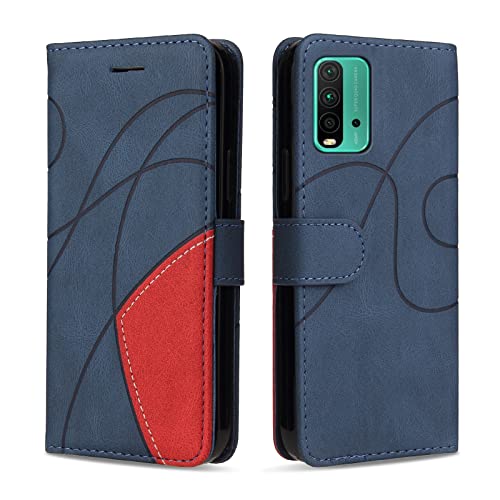 KKEIKO Hülle für Xiaomi Redmi 9T / Xiaomi Poco M3, PU Leder Handyhülle mit kartenfach, Magnetisch Klappbar Brieftasche Schutzhülle für Xiaomi Redmi 9T / Xiaomi Poco M3, Blau KKEIKO Hülle für Xiaomi Redmi 9T / Xiaomi Poco M3, PU Leder Handyhülle mit kartenfach, Magnetisch Klappbar Brieftasche Schutzhülle für Xiaomi Redmi 9T / Xiaomi Poco M3, Blau von KKEIKO