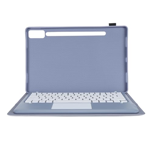KKPLZZ Tastaturhülle für Tab P12 12,7 Zoll, TPU-Ständerabdeckung mit Magnetisch Abnehmbarer Tastatur mit Touchpad-Stifthalter TB370FU TB371FC (Lila) von KKPLZZ