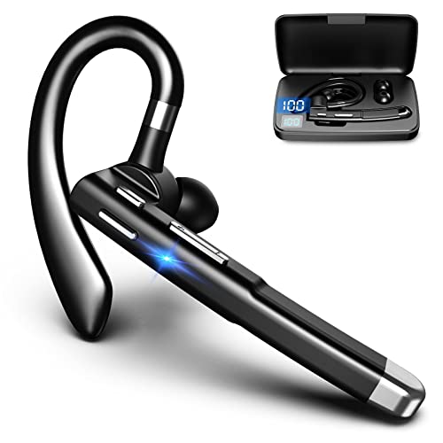KKPLZZ YYK-520 Bluetooth-Headset, kabelloser EIN-Ohr-Ohrhörer mit Batterieanzeige, Ladekoffer, Bluetooth-Kopfhörer mit Geräuschunterdrückung das Fahren im Büro KKPLZZ YYK-520 Bluetooth-Headset, kabelloser EIN-Ohr-Ohrhörer mit Batterieanzeige, Ladekoffer, Bluetooth-Kopfhörer mit Geräuschunterdrückung das Fahren im Büro von KKPLZZ