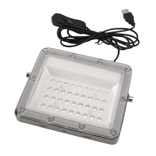 UV-LED-Schwarzlicht, Wasserbeständig, USB-betrieben, Leistungsstarkes Flutlicht für Glow-Party, Urlaub, Dekoration, Bühnenbeleuchtung von KKPLZZ