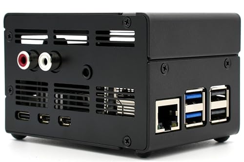 KKSB Case for Raspberry Pi 5 – Compatible with IQaudio DAC+ and IQaudio DAC Pro Sound Cards for Raspberry Pi von KKSB Cases