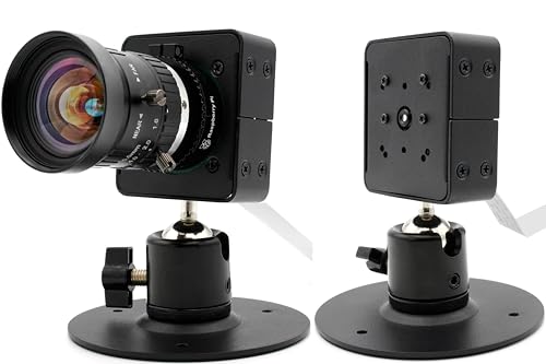 KKSB SBC Kameratasche Mit 360-Grad-Rotationshalter - Kompatibel Mit Raspberry Pi HQ, Modul 2, Modul 3 Und Coral 5MP (Nur Gehäuse Und Ständer) KKSB SBC Kameratasche Mit 360-Grad-Rotationshalter - Kompatibel Mit Raspberry Pi HQ, Modul 2, Modul 3 Und Coral 5MP (Nur Gehäuse Und Ständer) von KKSB Cases