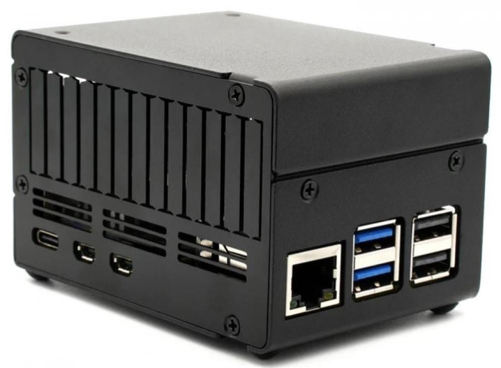 KKSB PC-Gehäuse KKSB Gehäuse für Raspberry Pi 5, passend für NVMe HATs, Aluminium KKSB PC-Gehäuse KKSB Gehäuse für Raspberry Pi 5, passend für NVMe HATs, Aluminium von KKSB
