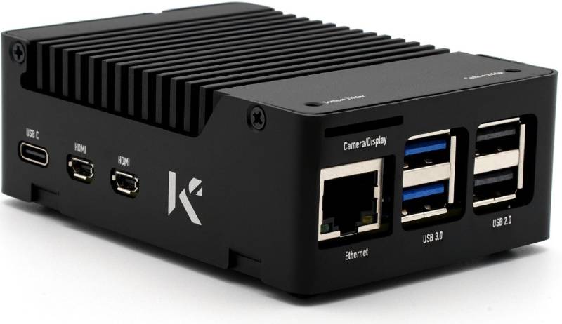 KKSB PC-Gehäuse KKSB Gehäuse für Raspberry Pi 5, passive Kühlung durch Kühlkörper von KKSB