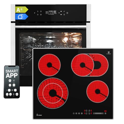 Autarkes Herdset | 60cm Einbaubackofen EB8313HC | 59cm Kochfeld CH5901AL | Pizzafunktion | Grill | Umluft | Heißluft | Timer | 2-fach Wärmeschutzverglasung | Kindersicherung | SET8313HCCH59AL Autarkes Herdset | 60cm Einbaubackofen EB8313HC | 59cm Kochfeld CH5901AL | Pizzafunktion | Grill | Umluft | Heißluft | Timer | 2-fach Wärmeschutzverglasung | Kindersicherung | SET8313HCCH59AL von KKT KOLBE