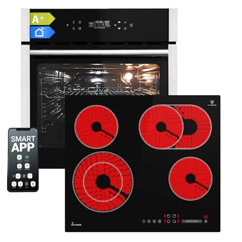 Autarkes Herdset | 60cm Einbaubackofen EB8313HC | 59cm Kochfeld CH5901RL | Pizzafunktion | Grill | Umluft | Heißluft | Timer | 2-fach Wärmeschutzverglasung | Kindersicherung | SET8313HCCH59RL Autarkes Herdset | 60cm Einbaubackofen EB8313HC | 59cm Kochfeld CH5901RL | Pizzafunktion | Grill | Umluft | Heißluft | Timer | 2-fach Wärmeschutzverglasung | Kindersicherung | SET8313HCCH59RL von KKT KOLBE