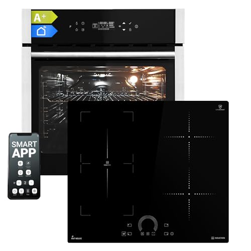 Autarkes Herdset | 60cm Einbaubackofen EB8313HC | 60cm Induktionskochfeld IH85901FZ | Pizzafunktion | Grill | Umluft | Heißluft | Automatik-Timer | 2-fach Wärmeschutzverglasung | SET8313HCIH592FZ Autarkes Herdset | 60cm Einbaubackofen EB8313HC | 60cm Induktionskochfeld IH85901FZ | Pizzafunktion | Grill | Umluft | Heißluft | Automatik-Timer | 2-fach Wärmeschutzverglasung | SET8313HCIH592FZ von KKT KOLBE