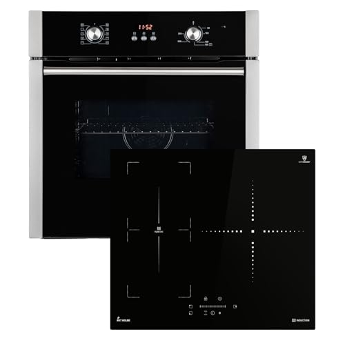 Autarkes Herdset: 60cm Einbaubackofen BO8805SS + 59cm Induktionskochfeld IND5903SP | Grill | Heißluft | Automatik-Timer | 2-fach Wärmeschutzverglasung | Kindersicherung | SET8805IND593SP Autarkes Herdset: 60cm Einbaubackofen BO8805SS + 59cm Induktionskochfeld IND5903SP | Grill | Heißluft | Automatik-Timer | 2-fach Wärmeschutzverglasung | Kindersicherung | SET8805IND593SP von KKT KOLBE