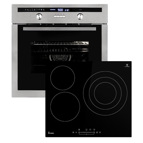 Autarkes Herdset: 60cm Einbaubackofen EB8013ED + 59cm Kochfeld KF5903SP | Drehspieß | Kerntemperaturfühler | Grill | Heißluft | Teleskopauszüge | Automatik-Timer | SET8013KF593SP Autarkes Herdset: 60cm Einbaubackofen EB8013ED + 59cm Kochfeld KF5903SP | Drehspieß | Kerntemperaturfühler | Grill | Heißluft | Teleskopauszüge | Automatik-Timer | SET8013KF593SP von KKT KOLBE